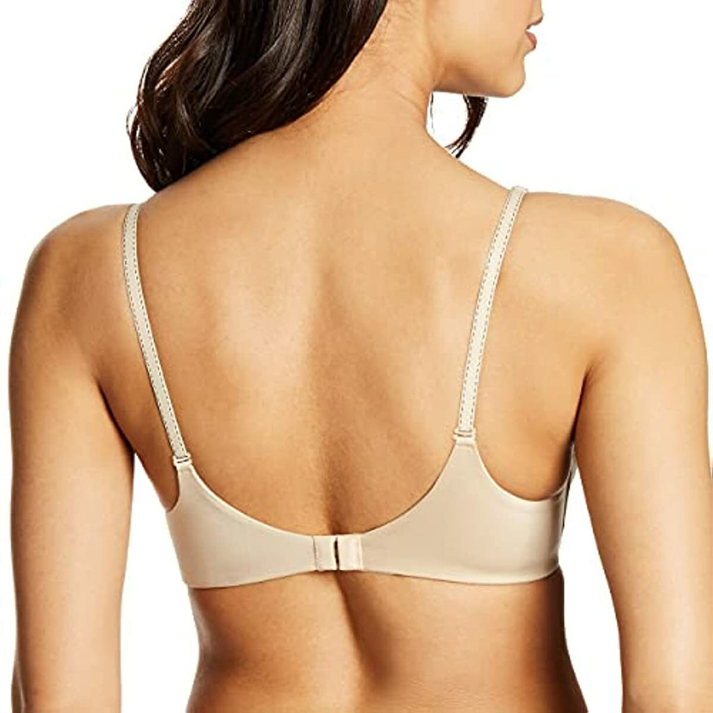 Maidenform Comfort Devotion Lace Bra, Wirefree Bra with Full Coverage, Push-Up Bra with Natural Lift, Comfortable Bra