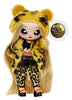 Na! Na! Na! Surprise 3-in-1 Backpack Bedroom Playset Jennel Jaguar Fashion Doll in Exclusive Outfit, Fuzzy Jaguar Bag, Closet with Pillows & Blanket Accessories, Gift for Kids, Ages 5 6 7 8+ Years