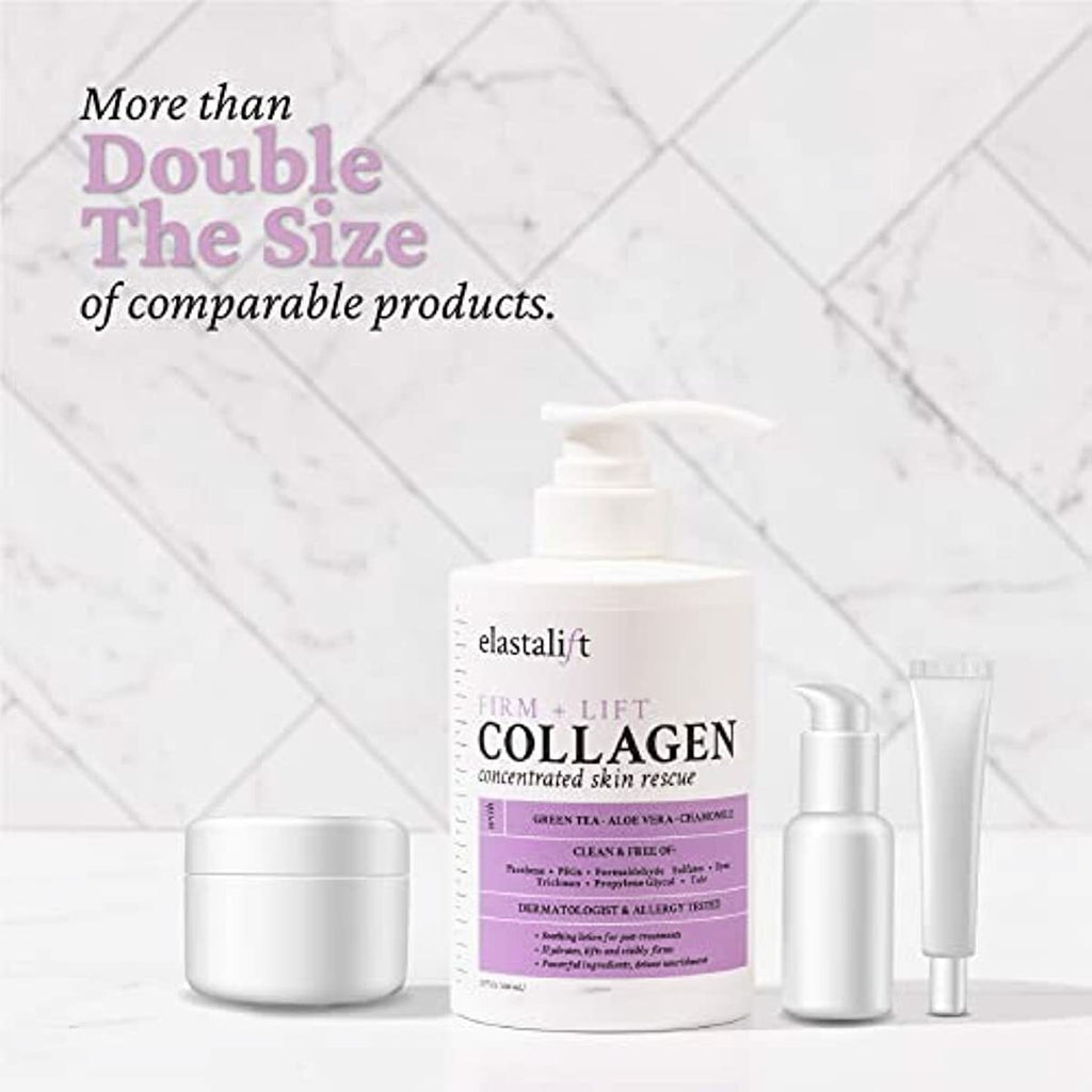 Elastalift Collagen Body Cream Moisturizing Lotion For Lifting, Firming, Tightening Skin. Anti-Aging Collagen Body & Face Skin Care Cream Improves Wrinkles & Lifts Sagging Skin, 15 Fl Oz (Pack Of 1)