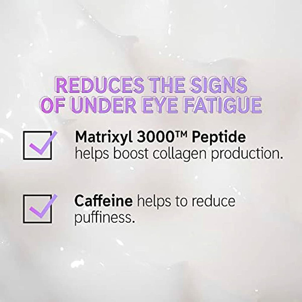 The INKEY List Caffeine Eye Cream, Reduce Eye Puffiness and Dark Circle, Blur Fine Lines, 0.5 fl oz