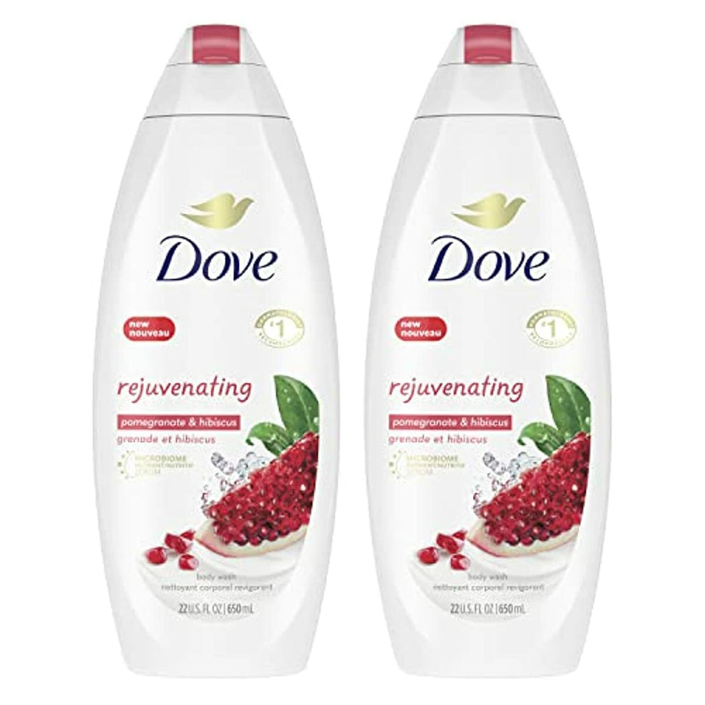 Dove Body Wash for Softer, Smoother Skin After Just One Use Pomegranate and Hibiscus Tea Sulfate-free Bodywash, 22 Fl Oz (Pack of 2) Fast Delivery
