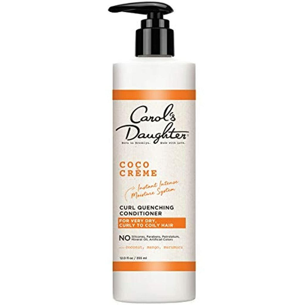 Carol’s Daughter Coco Creme Curl Quenching Conditioner for Very Dry Hair, with Coconut Oil, Paraben Free Hair Conditioner for Curly Hair, 12 oz