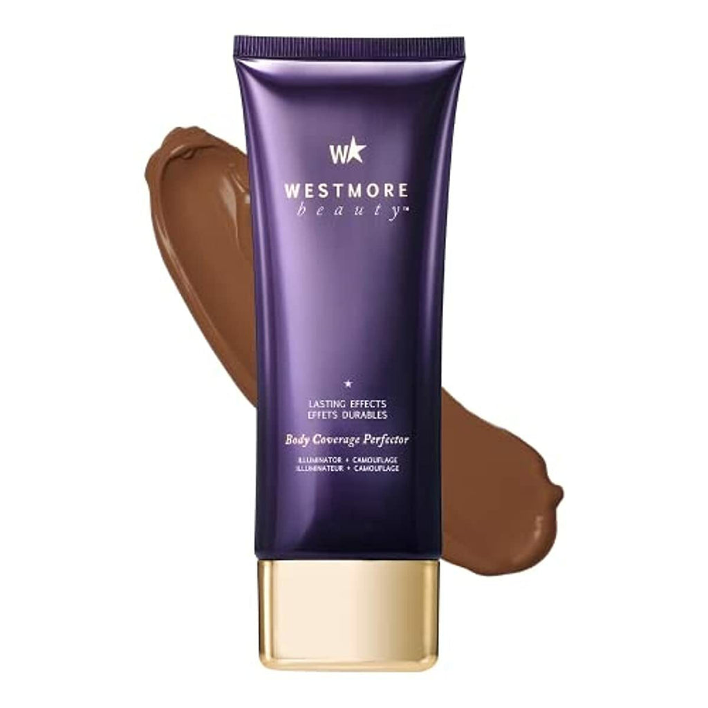 Westmore Beauty Body Coverage Perfector 3.5 Oz/ 100 ml Waterproof Leg and Body Makeup, Covers Tattoos, Veins or Scars Won't Transfer (Golden Radiance)