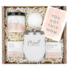 New Mom Gifts for Women - Mom Est. 2022 Spa Gifts Basket w/White Tumbler - Relaxing Gifts Basket for New Moms - Pregnancy Gifts First Time Mom after Birth