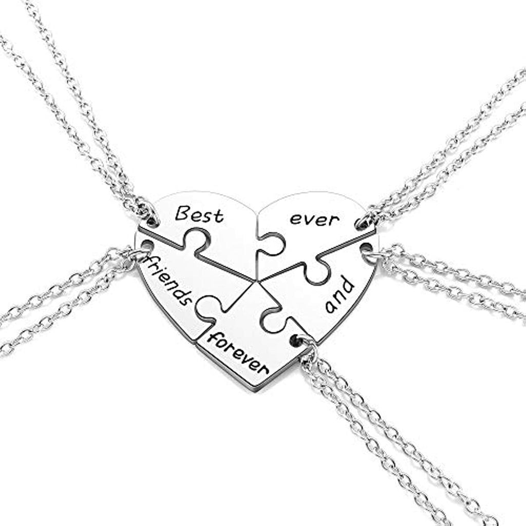 Puzzle Piece Best Friend Necklace | Puzzle Piece Friendship Necklace -  Custom - Aliexpress