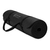Gaiam Essentials Thick Yoga Mat Fitness & Exercise Mat with Easy-Cinch Yoga Mat Carrier Strap, 72"L x 24"W x 2/5 Inch Thick-Multiple Colors