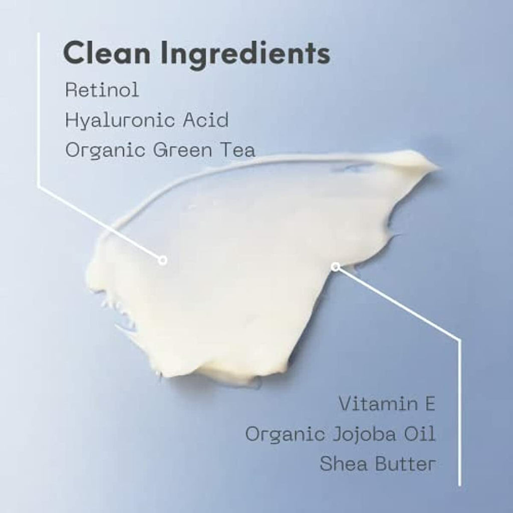 LilyAna Naturals Retinol Cream for Face - Made in USA, Retinol Cream, Anti Aging Cream, Retinol Moisturizer for Face and Neck, Wrinkle Cream for Face, Retinol Complex - 1.7oz