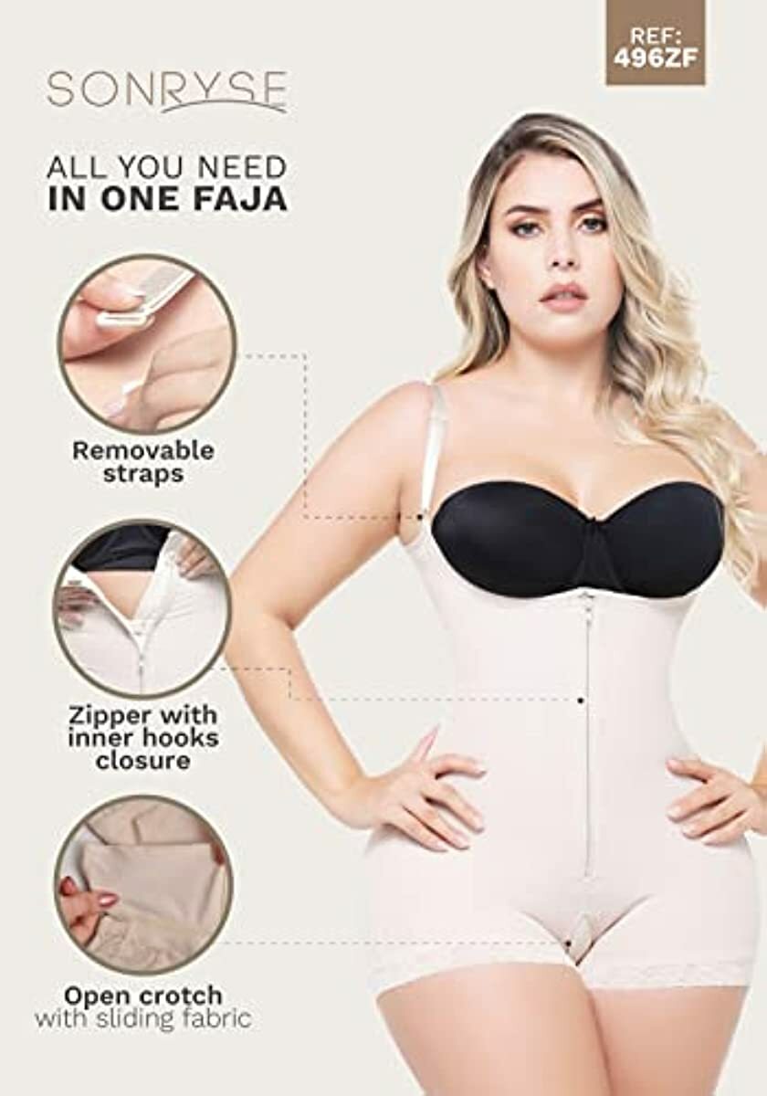 Sonryse Shapewear for Women Tummy Tuck Control Colombian Fajas Colombianas  Post Surgery