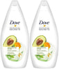 Dove Nourishing Secrets Invigorating Ritual Body Wash, Avocado Oil & Calendula Extract, 16.9 Ounce / 500 Ml, Pack of 2 - Fast Delivery