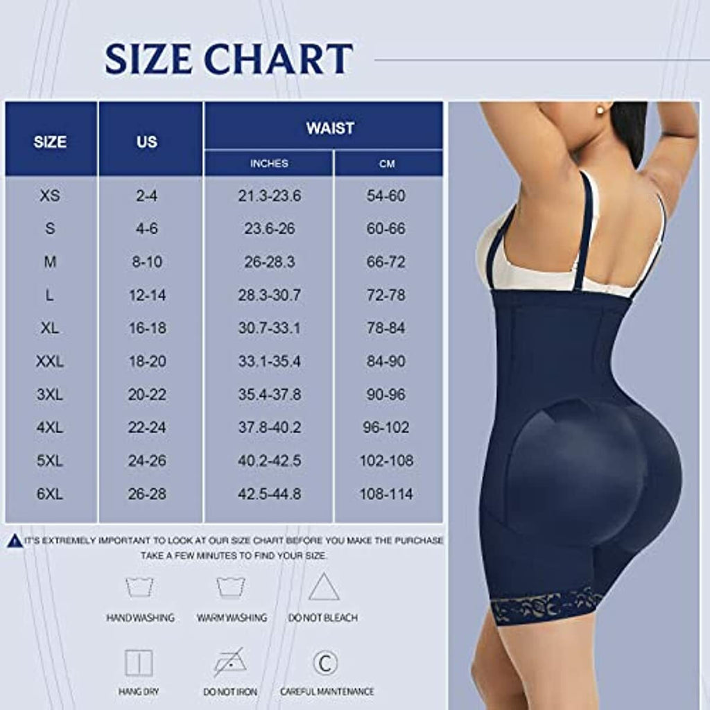 FeelinGirl Shapewear for Women Tummy Control Plus Size Body Shaper