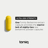 Toniiq Ultra High Strength Berberine HCl from The Himalayas - 97% Highly Purified and Bioavailable - Wild Harvested - 82:1 Concentrated Formula Berberine 500mg - 90 Veggie Capsules