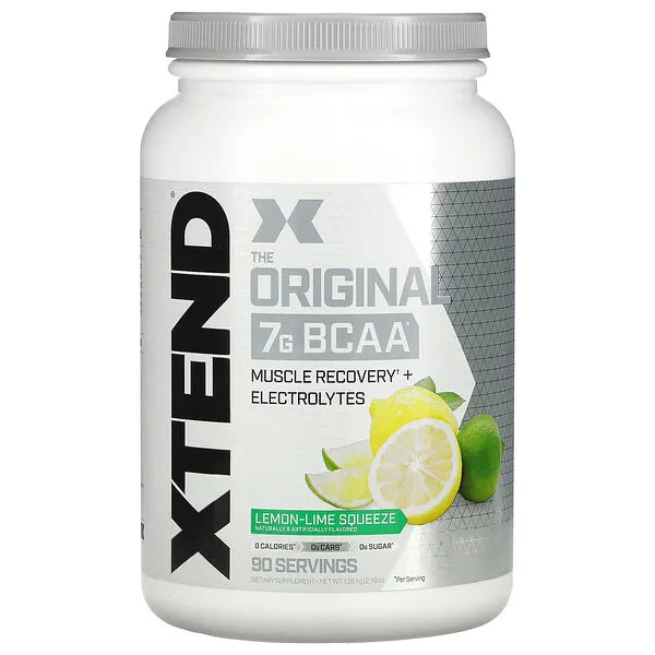 Scivation Xtend Original BCAA-XTEND BCAA powder, Build muscle - burn fat - Dietary Supplement