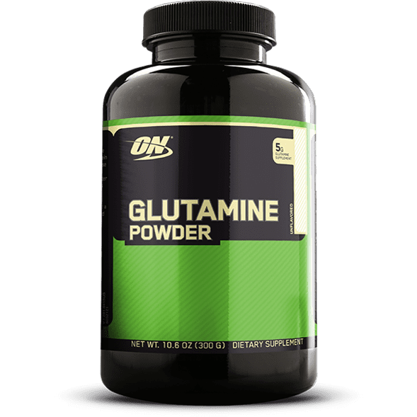 Optimum Nutrition Glutamine Powder, L-Glutamine Muscle Recovery Powder, 300 Gram 12/CS