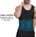 "Instant Transformation: Lgtfy Men's Slimming Body Shaper Vest - Sculpt Your Silhouette in Seconds!"