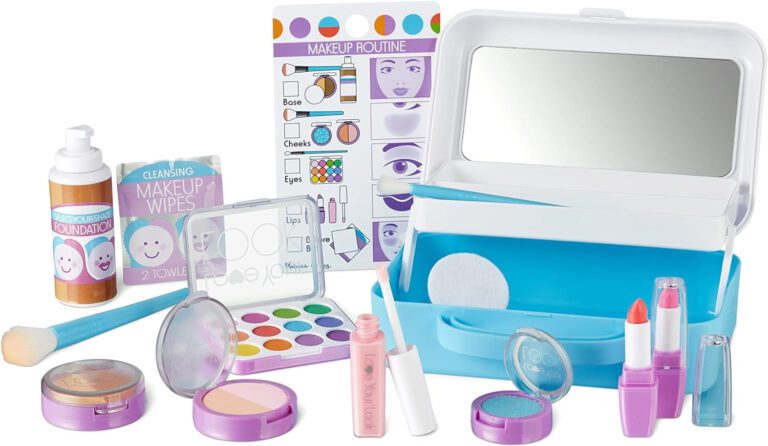 "Melissa & Doug Love Your Look - Ultimate Makeup Kit Play Set: 16 Pieces of Glamorous Pretend Makeup"