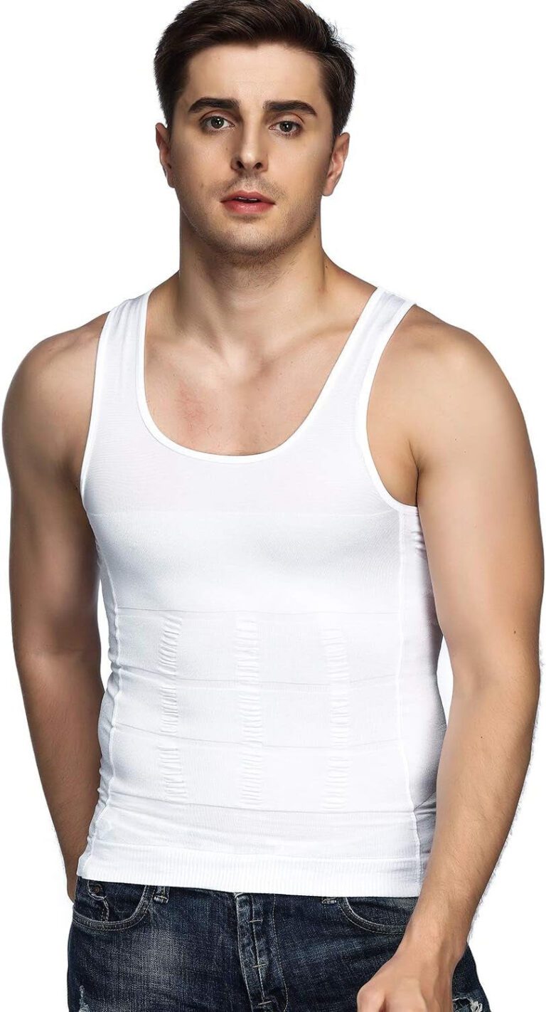 "Odoland Men's Slimming Shirt: Enhance Your Physique with Thermal Compression Technology!"