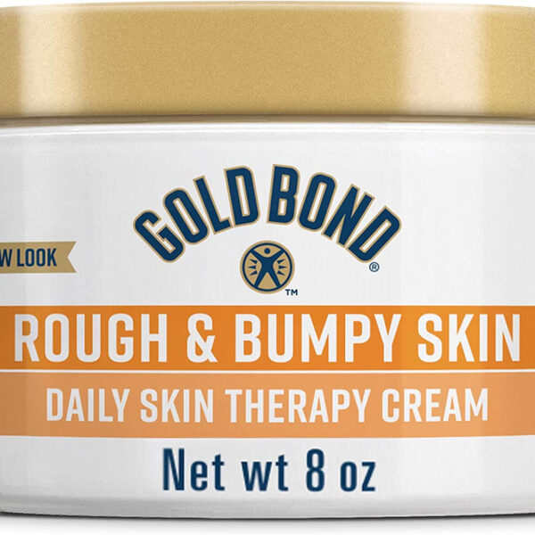 Gold Bond Ultimate Rough & Bumpy Daily Skin Therapy, 8 Ounce, Helps Exfoliate and Moisturize to Smooth, Soften, and Reduce the Appearance and Feel of Bumps and Rough Skin Patches (Packaging May Vary)