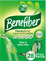 Benefiber On the Go Prebiotic Fiber Supplement Powder - 28 Sticks, Unflavored