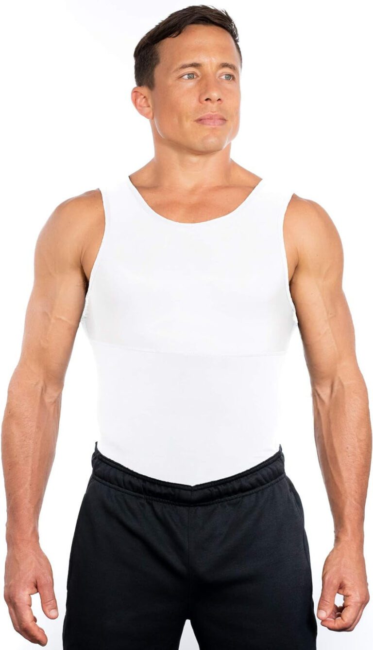 "Enhance Your Confidence with Esteem Apparel Men's Slimming Compression Shirt - Achieve Your Ideal Body Shape!"