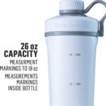 "Stay Refreshed and Energized with the Sleek and Insulated Blenderbottle Radian Shaker Cup - Your Perfect Stainless Steel Water Bottle with Wire Whisk - 26-Ounce, Matte Black"