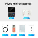 MIYOO Mini+ Portable Retro Handheld Game Console V2 Mini+ IPS Screen Classic Video Game Console Linux System - Best Gift