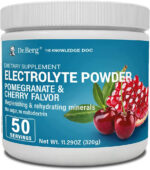 Dr. Berg'S Original Keto Electrolytes Powder - Sugar Free Electrolyte Powder - No Maltodextrin - Hydration Powder - Raspberry Lemon 50 Servings - Free & Fast Delivery - Free & Fast Delivery