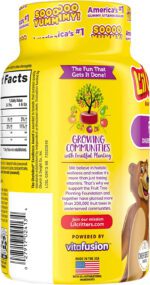 "L'il Critters Kids Fiber Gummy Bears Dietary Supplement, 90 Count"