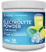 Dr. Berg'S Original Keto Electrolytes Powder - Sugar Free Electrolyte Powder - No Maltodextrin - Hydration Powder - Raspberry Lemon 50 Servings - Free & Fast Delivery - Free & Fast Delivery