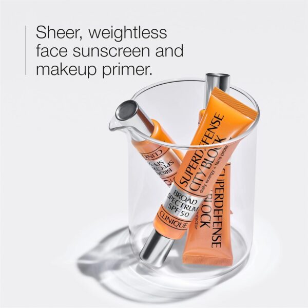 Clinique Superdefense City Block Broad Spectrum SPF 50 Daily Energy + Face Protector