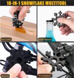 Gifts for Men, Birthday Gifts for Men, Christmas Gifts for Men, Dad, Boyfriend, Husband - Mens Gifts Ideas, Anniversary Unique Gifts for Men, Cool Gadgets for Men with Tumbler Snowflake Multitool Pen