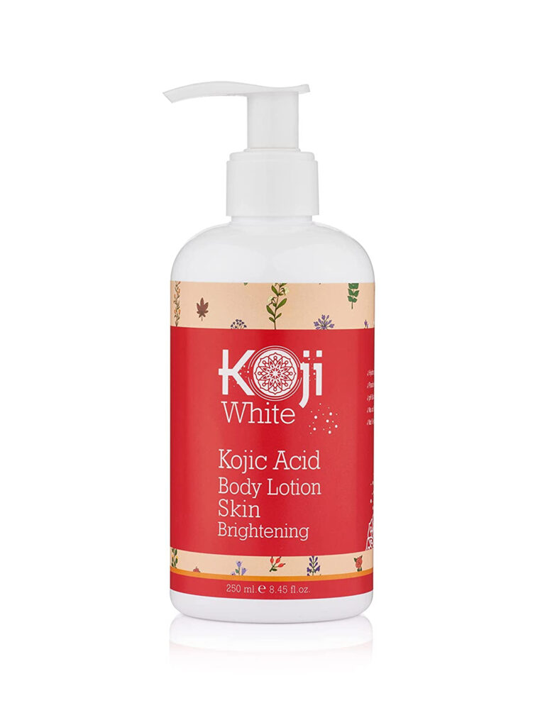 Kojic Acid Skin Brightening Body Lotion - Daily Moisturizer & Glowing Skin, Dark Spots, Boost Hydrating, Sun Damage Skin, Uneven Skin Tone, Paraben-Free, Vegan, 8.45 Fl Oz Bottle