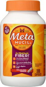 "Metamucil Fiber Therapy for Regularity - 170 Count (Pack of 2) - High-Quality Fiber Supplement"