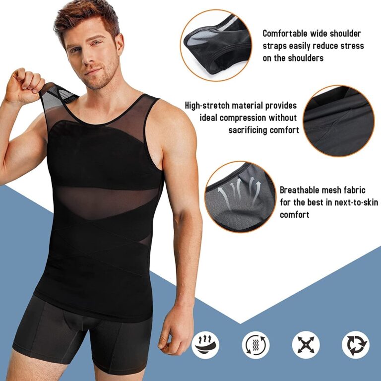 "Ultimate Body Shaping Compression Shirt for Men - Slimming Vest to Sculpt and Define Your Physique"