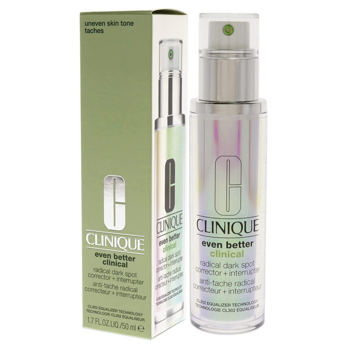 Clinique Even Better Clinical Dark Spot Corrector plus Interrupter Corrector Unisex 1.7 Oz