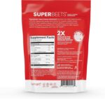 Advanced Heart Health Supplement - Superbeets Heart Chews with 100mg CoQ10, Beetroot, and Grape Seed Extract, 60 Count