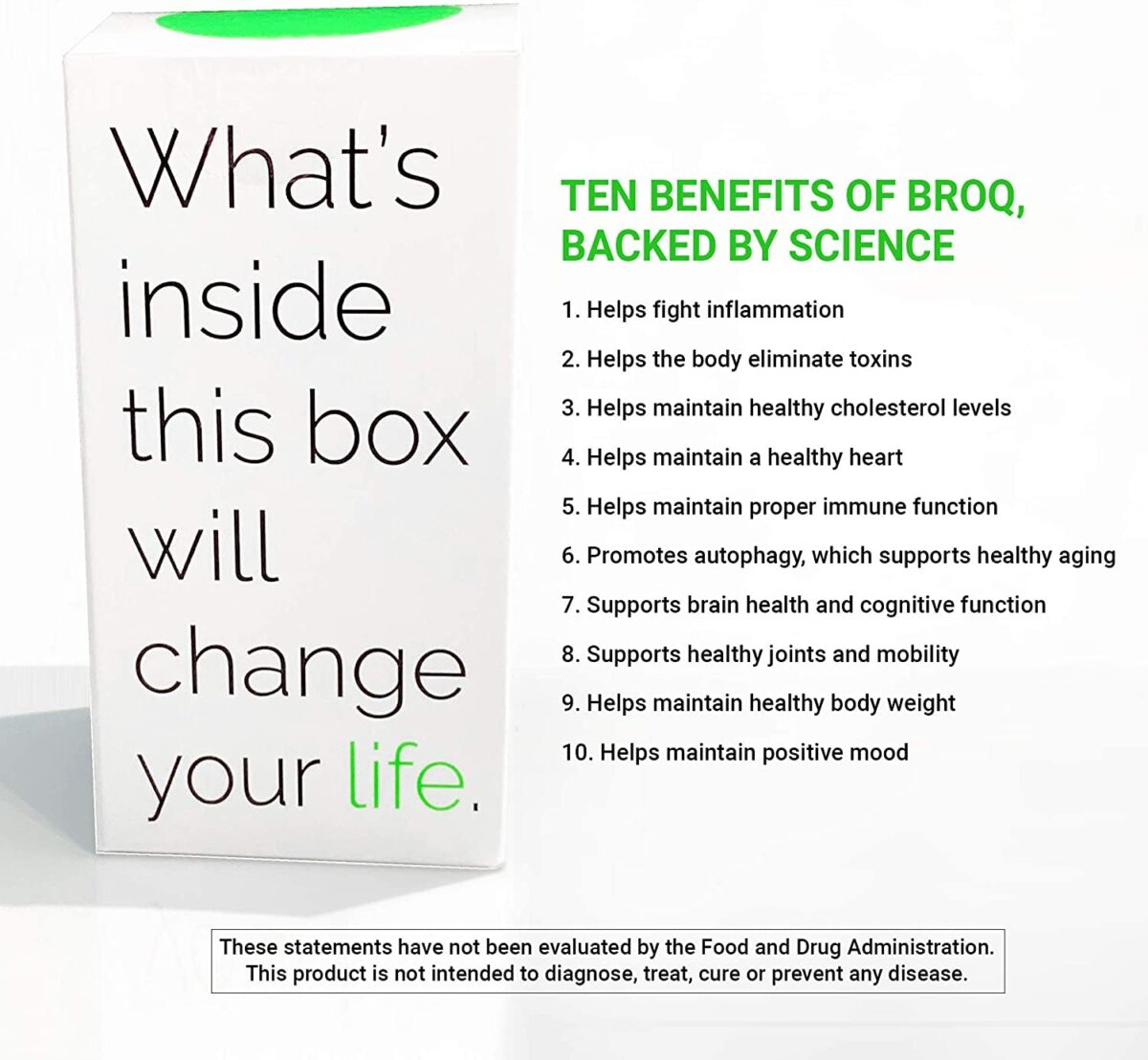 BROQ - the Gold Standard of Sulforaphane Supplements - More than 2X Any Other Product - See Independent Lab Tests - the World’S Only High Potency Natural Stabilized Sulforaphane - Same as Prostaphane