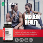 LES Labs Insulin Health – Metabolic Health, Glucose Support, Lipid & Carbohydrate Metabolism – Berberine, Chromium, Olive Leaf, Alpha Lipoic Acid & Vanadium – Non-Gmo Supplement – 60 Capsules