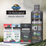 Garden of Life Dr. Formulated Organic Brain Health Memory & Focus for Teens and Young Adults 60 Tablets - Free & Fast Delivery