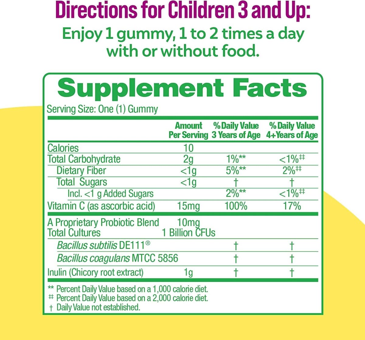 Culturelle Daily Probiotic for Kids + Veggie Fiber Gummies (Ages 3+) - 30 Count - Digestive Health & Immune Support – Berry Flavor with a Vitamin C Boost - Free & Fast Delivery