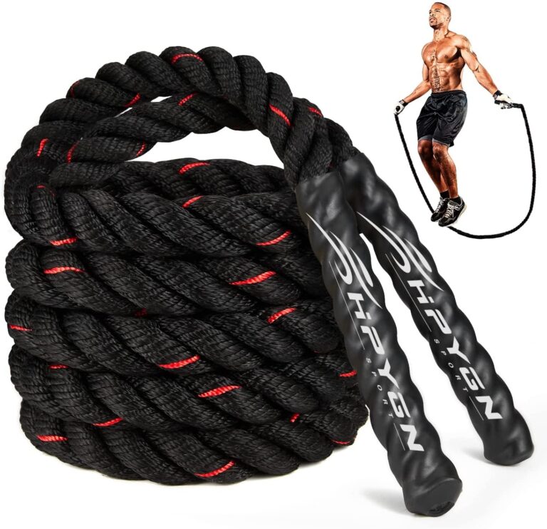 Jump Rope, Weighted Jump Ropes for Men Women, 2.8Lb 3Lb 5Lb Heavy Skipping Rope for Exercise, Adult Jumpropes for Home Workout, Improve Strength and Building Muscle,Total Body Workout Equipment