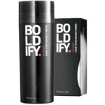 BOLDIFY Hair Fibers (56G) Fill in Fine and Thinning Hair for an Instantly Thicker & Fuller Look - Best Value & Superior Formula -14 Shades for Women & Men - DARK BROWN