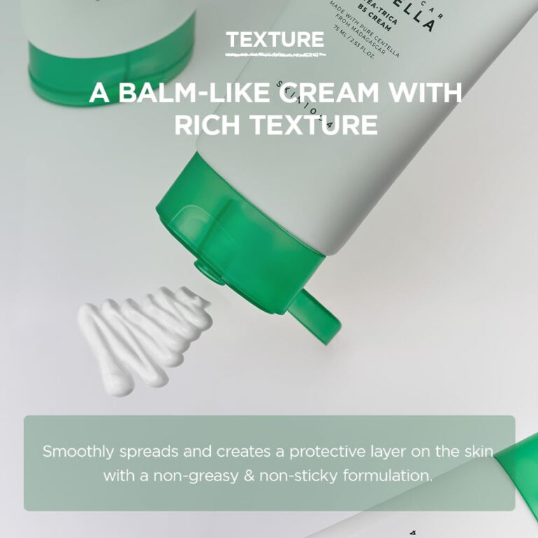 SKIN1004 Madagascar Centella Tea-Trica B5 Cream 2.53 Fl.Oz, 75Ml