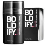 BOLDIFY Hair Fibers (56G) Fill in Fine and Thinning Hair for an Instantly Thicker & Fuller Look - Best Value & Superior Formula -14 Shades for Women & Men - DARK BROWN