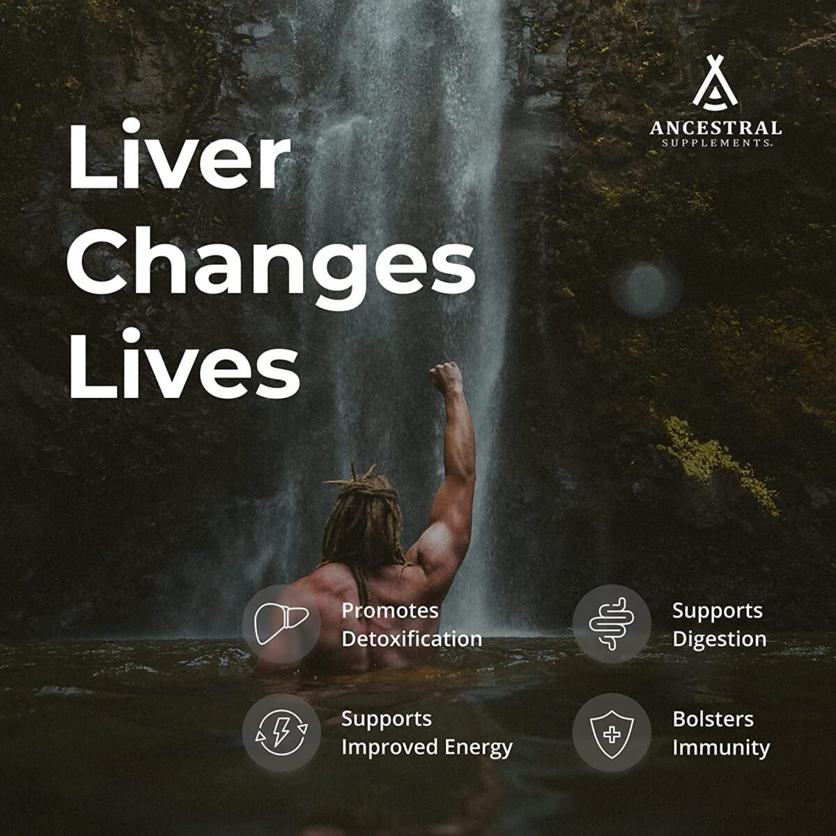 "Boost Your Energy, Detoxify, and Support Overall Well-being with Ancestral Supplements Grass-Fed Beef Liver Capsules! 🌿🐄💪 Non-GMO, Freeze-Dried Liver Health Supplement - 180 Count. Try it now!"