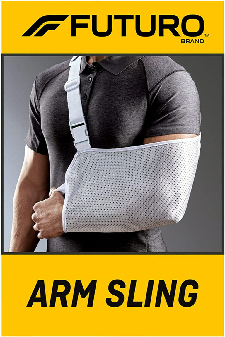 FUTURO Arm Sling, Ideal for Recuperation from a Broken Bone, Sprain, and Surgery, One Size