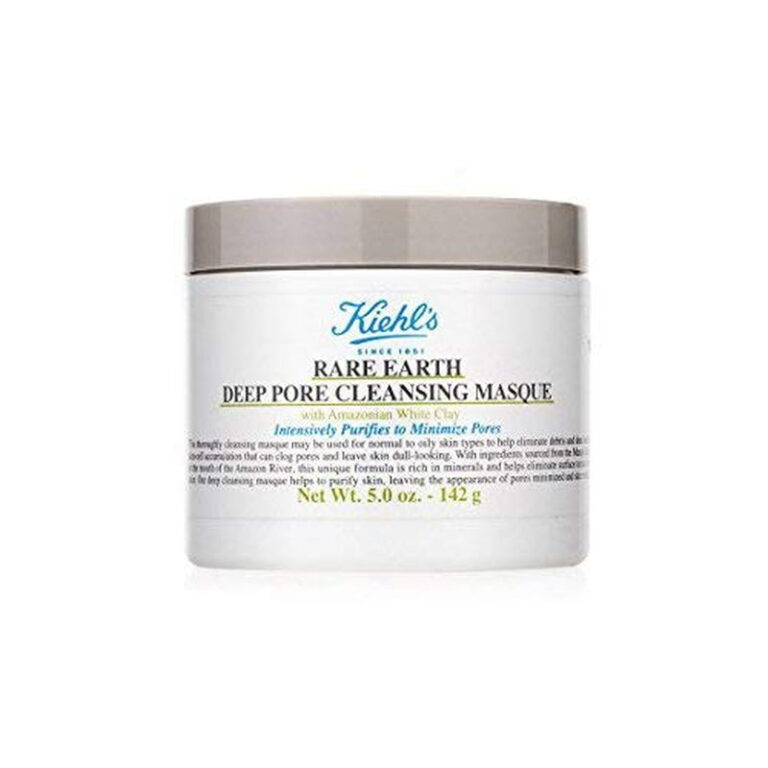 Kiehl'S Rare Earth Deep Pore Cleansing Masque, Aloe Vera, 5 Oz