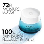 "Vichy Mineral 89 Rich Cream: Ultimate 72H Moisture Boosting Cream for Dry Skin | Hydrating Face Moisturizer with Powerful Hyaluronic Acid, Niacinamide, and Lipids | Experience Daily Luxury with Rich Texture"