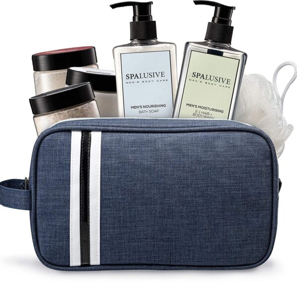 "Ultimate Men's Spa Experience - Exquisite Gift Set for Him - Perfect for Holidays, Birthdays, and Father's Day - Indulge in the Irresistible Scent of Fresh Sandalwood"