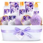 "Luxurious Lily Home Spa Gift Basket - Indulge in the Ultimate Bath and Body Experience with Body & Earth's 10 Piece Set for Women"