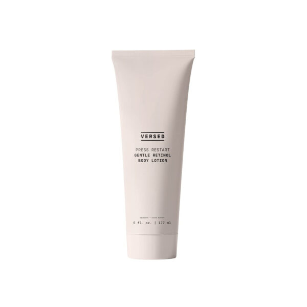 "Versed Press Restart Retinol Body Lotion: Firming Cocoa Butter + Squalane Moisturizer for Smooth, Bright Skin (6 Oz)"